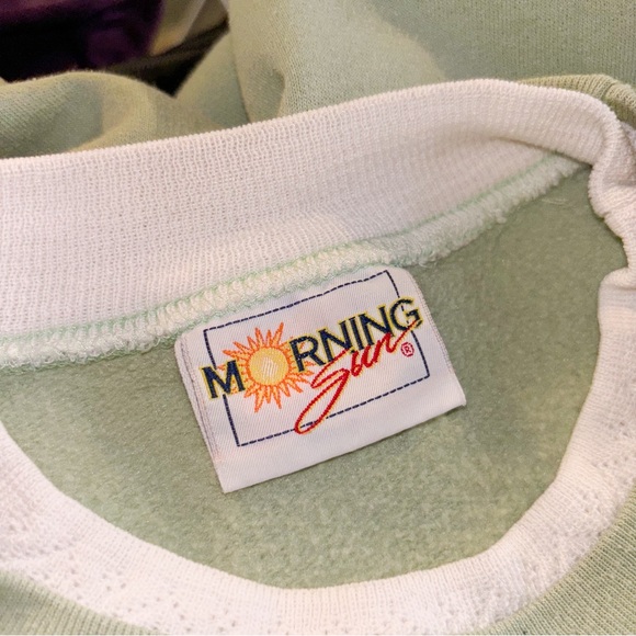 Vintage Double Crew Neck Grandma Sweater Winter - Picture 6 of 8